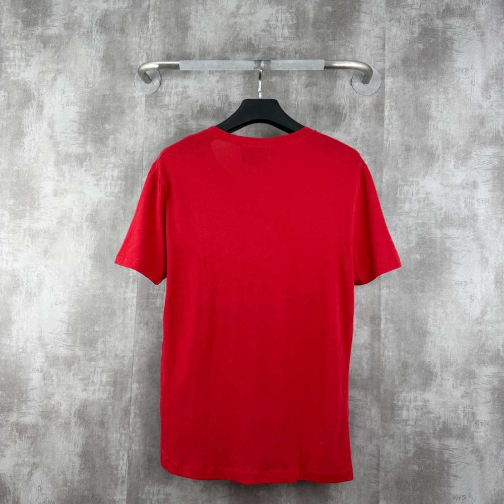 🚩steal authentic Gucci Red Graphic Diamond Logo Tee - Picture 3 of 7
